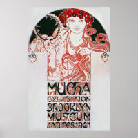 Alphonse Mucha. Ausstellung Mucha, 1921