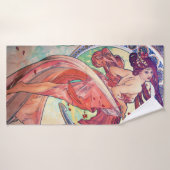 Alphonse Mucha Badehandtuch (Badehandtuch)