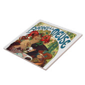 Alphonse Mucha Bieres De La Meuse Fliese (Seite)