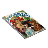 Alphonse Mucha Bieres De La Meuse Notizblock (Rechte Seite)