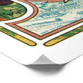 Alphonse Mucha Bieres De La Meuse Poster (Ecke)