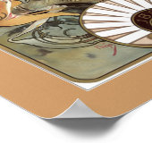 Alphonse Mucha Biscuits Cookies Vintage Ad Poster (Ecke)