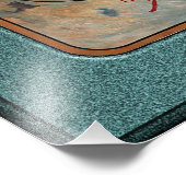 Alphonse Mucha Biscuits Lefevre-Utile gesprenkelt  Fotodruck (Ecke)