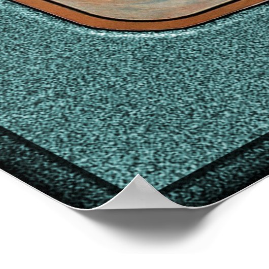 Alphonse Mucha Biscuits Lefevre-Utile gesprenkelt  Poster (Ecke)