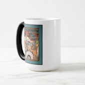 Alphonse Mucha Biscuits Lefevre-Utile gesprenkelt  Verwandlungstasse (Vorderseite Links)
