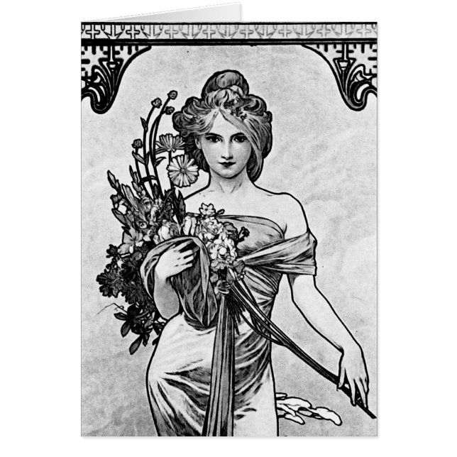 Alphonse Mucha Broken Blossoms (Vorne)