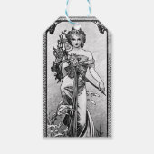 Alphonse Mucha Broken Blossoms Geschenkanhänger (Vorderseite)