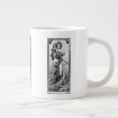 Alphonse Mucha Broken Blossoms Jumbo-Tasse (Rechts)