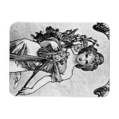 Alphonse Mucha Broken Blossoms Magnet (Horizontal)