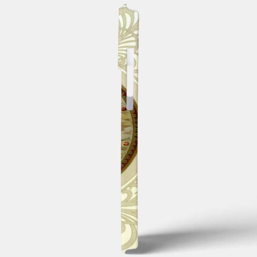 Alphonse Mucha - Byzantinische Köpfe Brünett Case-Mate iPhone Hülle (Rückseite / Links)