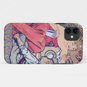 Alphonse Mucha Case-Mate iPhone Hülle (Rückseite (Horizontal))