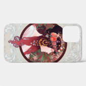 Alphonse Mucha Case-Mate iPhone Hülle (Rückseite (Horizontal))