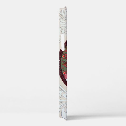 Alphonse Mucha Case-Mate iPhone Hülle (Rückseite / Rechts)