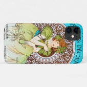 Alphonse Mucha Case-Mate iPhone Hülle (Rückseite (Horizontal))