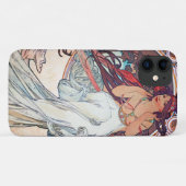 Alphonse Mucha Case-Mate iPhone Hülle (Rückseite (Horizontal))