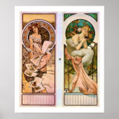 Alphonse Mucha Champagne Poster (Vorne)