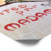 Alphonse Mucha. Chansons D'Aieules, c.1898 Poster (Ecke)