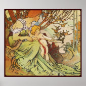 Alphonse mucha chocolat mexicain poster (Vorne)