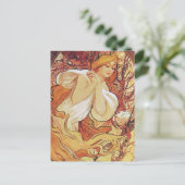 Alphonse Mucha Chocolat Postkarte (Stehend Vorderseite)