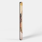 Alphonse Mucha Dame mit Früchten iPhone Hülle (Rechte Seite)