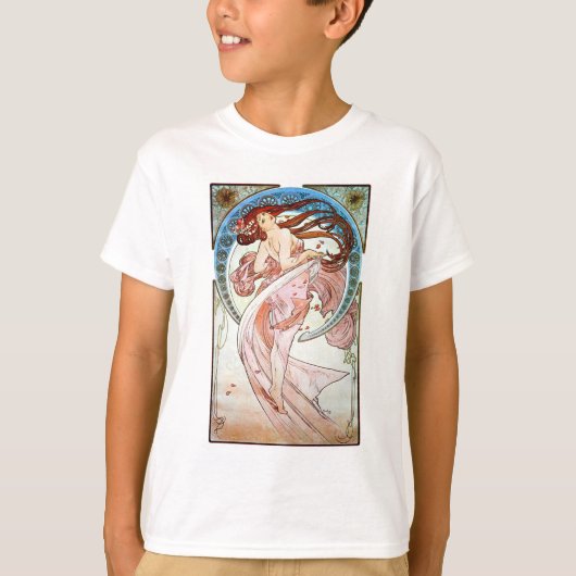 Alphonse Mucha Dance T-Shirt (Vorderseite)