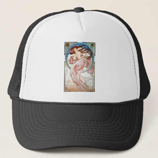 Alphonse Mucha Dance Truckerkappe (Vorderseite)