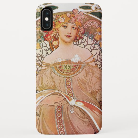 Alphonse Mucha - Daydream Case-Mate iPhone Hülle (Rückseite)