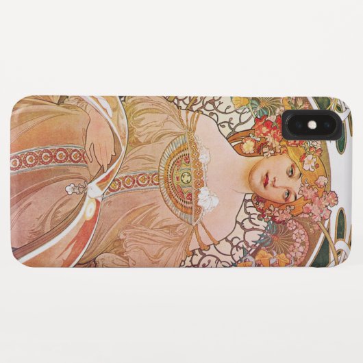 Alphonse Mucha - Daydream Case-Mate iPhone Hülle (Rückseite (Horizontal))