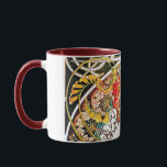 Alphonse Mucha Daydream Floral Vintage Art Nouveau Tasse<br><div class="desc">Alphonse Mucha Daydream Reverie Art Nouveau Alfons Mucha, oft auf Englisch und Französisch als Alphonse Mucha bekannt, war ein tschechischer Art Nouveau Maler und dekorative Künstler, bekannt für seinen eigenen Stil. Er produzierte viele Gemälde, Illustrationen, Werbung, Postkarten und Designs. Daydream zeigt eine wunderschöne verträumt-mit Augen Frau, die ein Buch hält....</div>