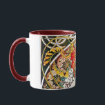 Alphonse Mucha Daydream Floral Vintage Art Nouveau Tasse<br><div class="desc">Alphonse Mucha Daydream Reverie Art Nouveau Alfons Mucha, oft auf Englisch und Französisch als Alphonse Mucha bekannt, war ein tschechischer Art Nouveau Maler und dekorative Künstler, bekannt für seinen eigenen Stil. Er produzierte viele Gemälde, Illustrationen, Werbung, Postkarten und Designs. Daydream zeigt eine wunderschöne verträumt-mit Augen Frau, die ein Buch hält....</div>