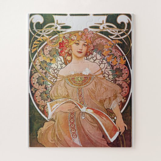 Alphonse Mucha - Daydream Puzzle (Vertikal)