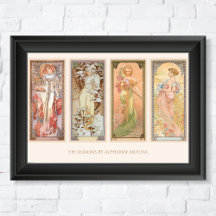 Alphonse Mucha der Four Seasons Serie