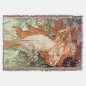 Alphonse Mucha, Die Jahreszeiten (1896) Frühling Decke (Vorderseite)