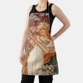 Alphonse Mucha, Die Jahreszeiten, Frühling Schürze (InSitu)