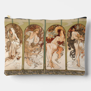 Alphonse Mucha Die vier Jahreszeiten 1897 Art Nouv Zubehörtasche