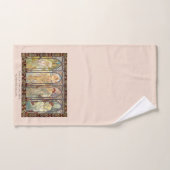 Alphonse Mucha - Die Zeiten des Tages Badhandtuch Set (Handtuch)