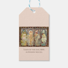 Alphonse Mucha - Die Zeiten des Tages Geschenkanhänger