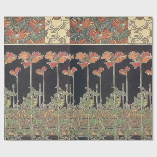 Alphonse Mucha Documents Décoratifs GalleryHD Geschenkpapier (Flach)