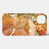 Alphonse Mucha Dreaming (Reverie) Case-Mate iPhone Hülle (Rückseite (Horizontal))