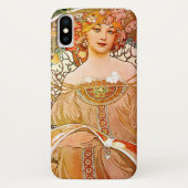 Alphonse Mucha Dreaming (Reverie) Case-Mate iPhone Hülle (Rückseite)