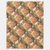 Alphonse Mucha Dreaming (Reverie) Fleecedecke (Vorderseite)