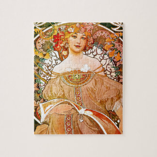 Alphonse Mucha Dreaming (Reverie) Puzzle