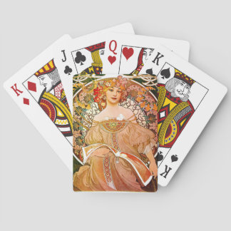 Alphonse Mucha Dreaming (Reverie) Spielkarten