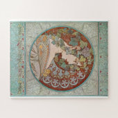 Alphonse Mucha - Efeu Puzzle (Horizontal)