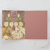 Alphonse Mucha Ein perfektes Wochenende in Locarno Karte (Innenseite)