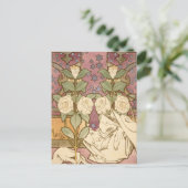 Alphonse Mucha Ein perfektes Wochenende in Locarno Postkarte (Stehend Vorderseite)