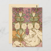 Alphonse Mucha Ein perfektes Wochenende in Locarno Postkarte (Vorne/Hinten)