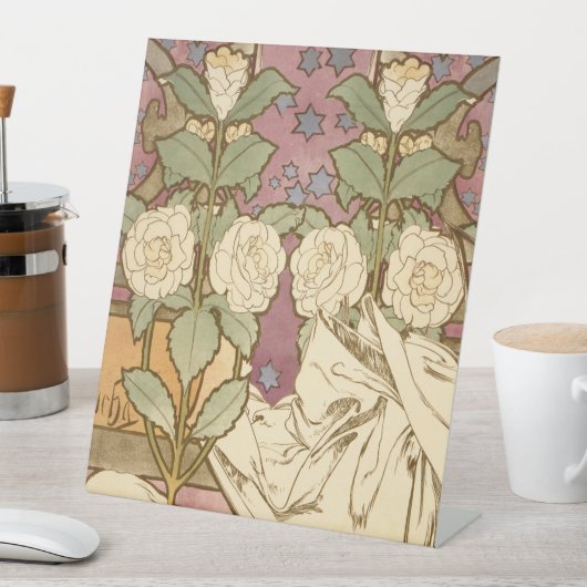 Alphonse Mucha Ein perfektes Wochenende in Locarno Sockelschild (In Situ)