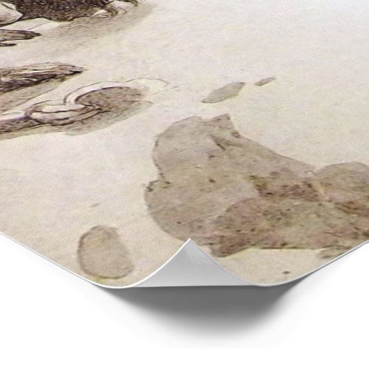 Alphonse Mucha - Eine Abbildung von Le Pater Poster (Ecke)