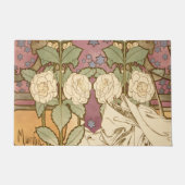 Alphonse Mucha Elegant Art Nouveau Stars Camellia  Fußmatte (Vorderseite)